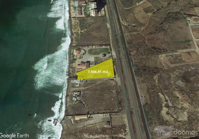 Venta de Terreno frente a la costa, El Descanso, Rosarito, 7506m2