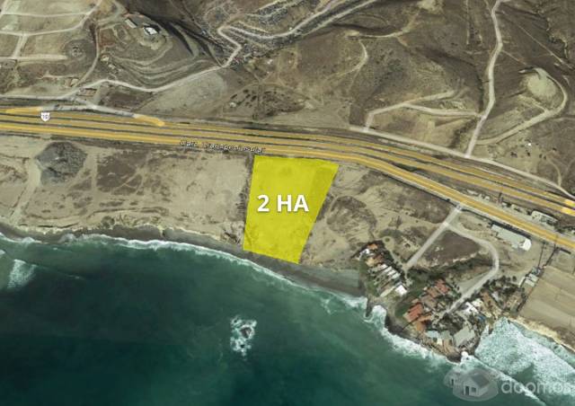 Venta de Terreno Comercial, Popotla, P. de Rosarito, 2HA.