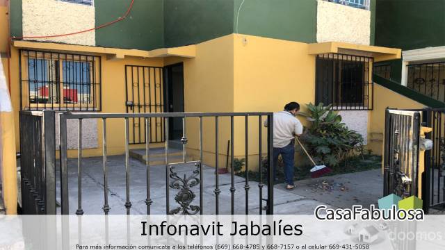 CASA EN VENTA EN INFONAVIT JABALÍES