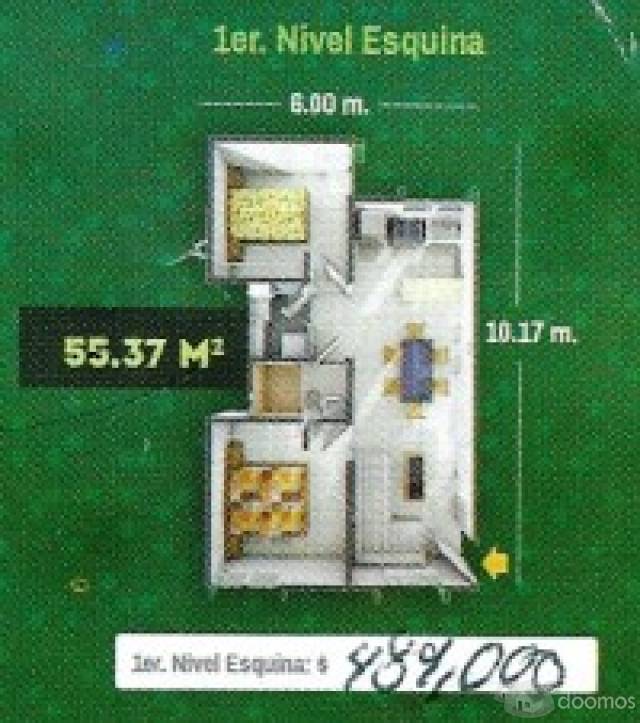 VENTA DE DEPARTAMENTOS 1ER NIVEL ESQUINA EN CARRETERA PRINCIPAL RANCHERIA SALOYA 2da